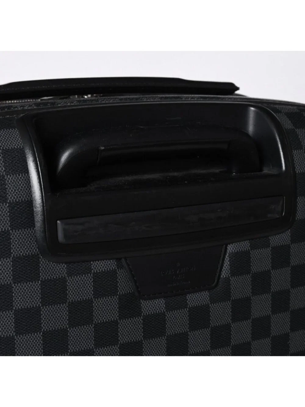 Louis Vuitton Suitcase Carry Case Carrie Damier Graphite Canvas Black Travel Bag